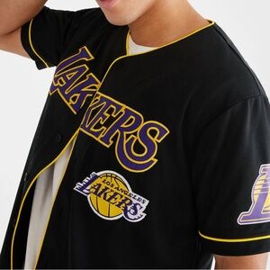 Black and Yellow Men's Jersey